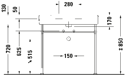 Vero Умывальник 10
