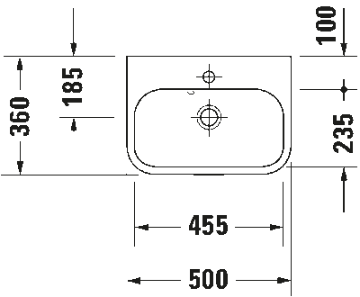 Happy D.2 Умывальник для рук 7