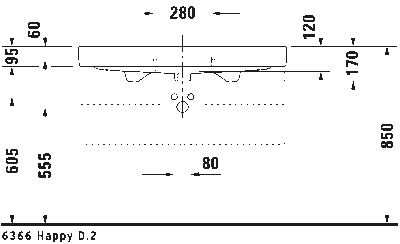 Happy D.2 Умывальник 7