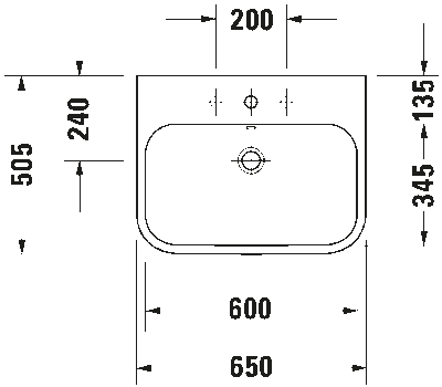 Happy D.2 Умывальник 8