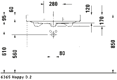 Happy D.2 Умывальник 9