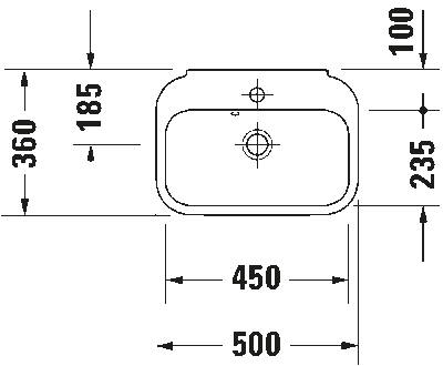 Happy D.2 Умывальник для рук 9