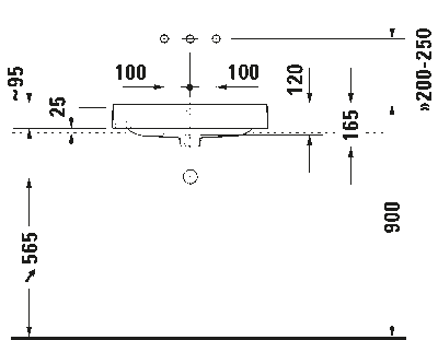 Happy D.2 Раковина шлифованный вариант 5
