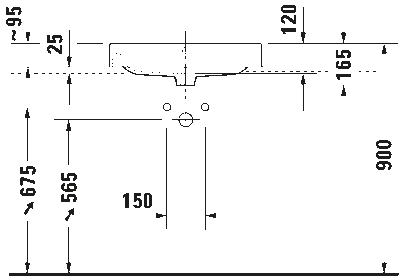 Happy D.2 Раковина шлифованный вариант 6