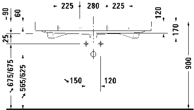Happy D.2 Умывальник 13