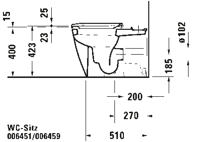 Happy D.2 Сиденье для унитаза съемный вариант 25