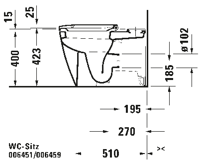 Happy D.2 Сиденье для унитаза съемный вариант 26