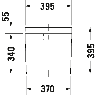 Happy D.2 Бачок с механизмом двойного смыва 7