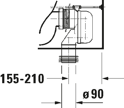 Happy D.2 Унитаз комбинированный (не вкл. бачок) 14