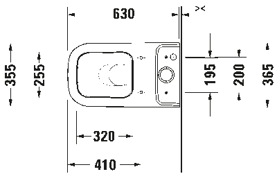 Happy D.2 Унитаз комбинированный (не вкл. бачок) 16