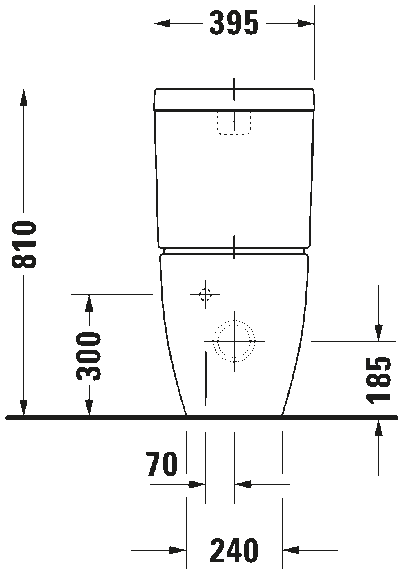 Happy D.2 Унитаз комбинированный (не вкл. бачок) 18
