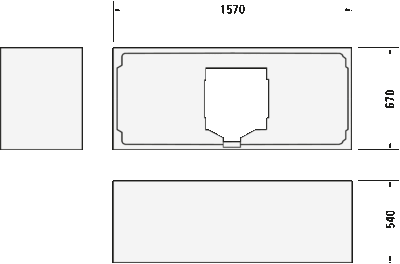 Happy D.2 Встроенная ванна 5