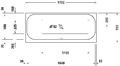 Happy D.2 Встроенная ванна 3