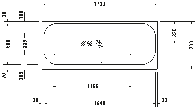 Happy D.2 Встроенная ванна 3