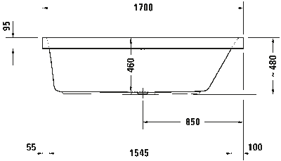 Happy D.2 Встроенная ванна 4
