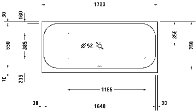 Happy D.2 Встроенная ванна 5