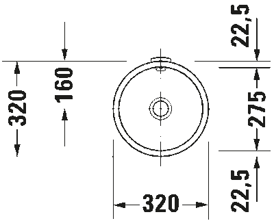 Architec Раковина встраеваемая. Вариант раковины: Монтажная 4