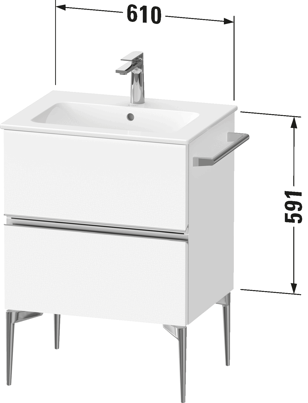 Sivida Тумба под раковину напольная 14