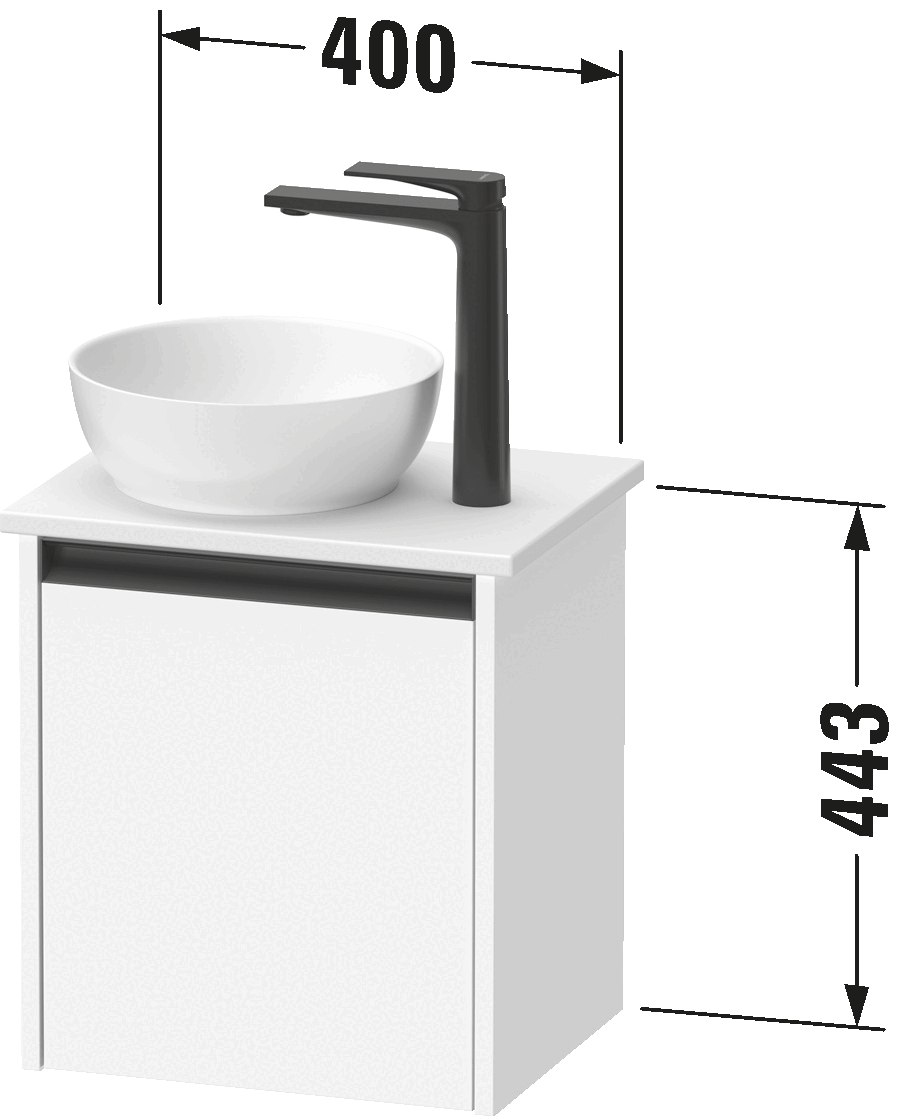 Sivida Тумба под консольную раковину, подвесная 14