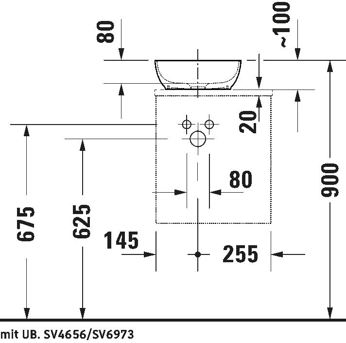 Sivida Тумба под консольную раковину, подвесная 15