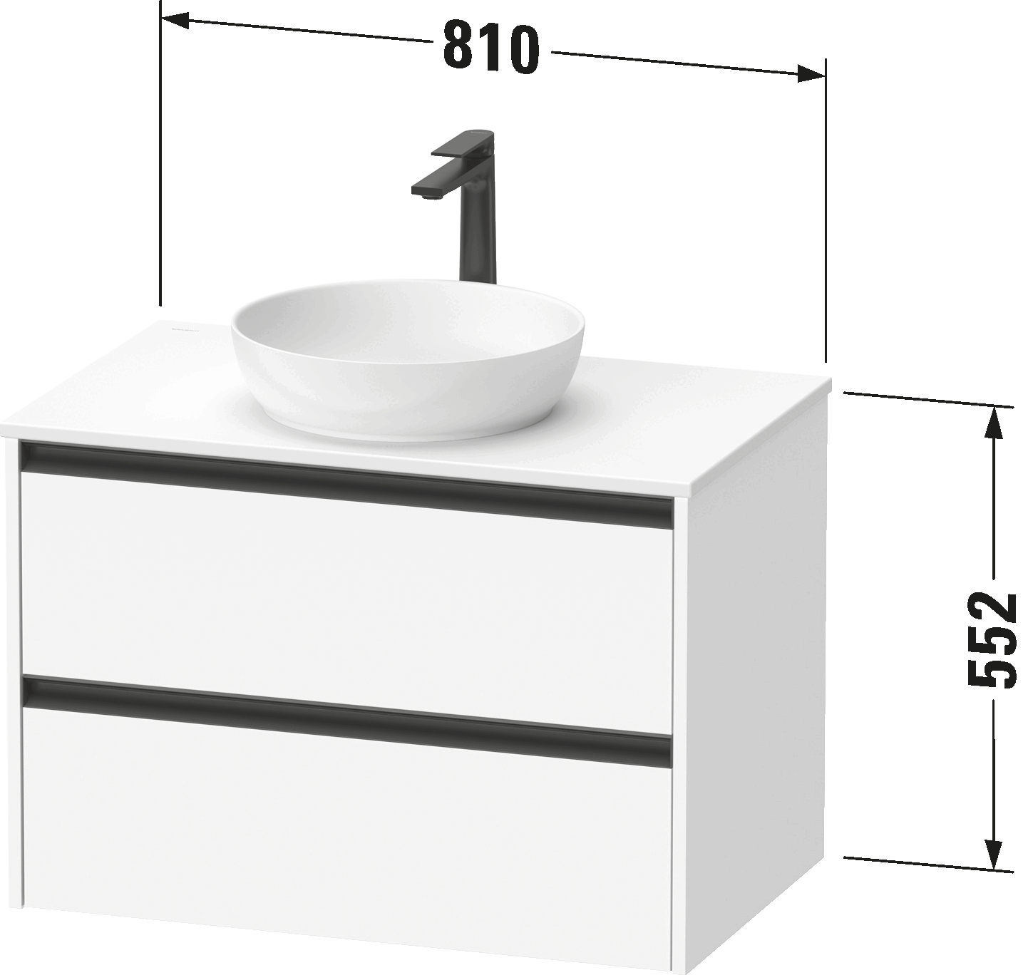 Sivida Тумба под консольную раковину, подвесная 8