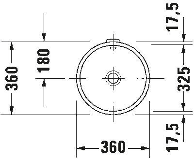 Architec Раковина встраиваемая 3