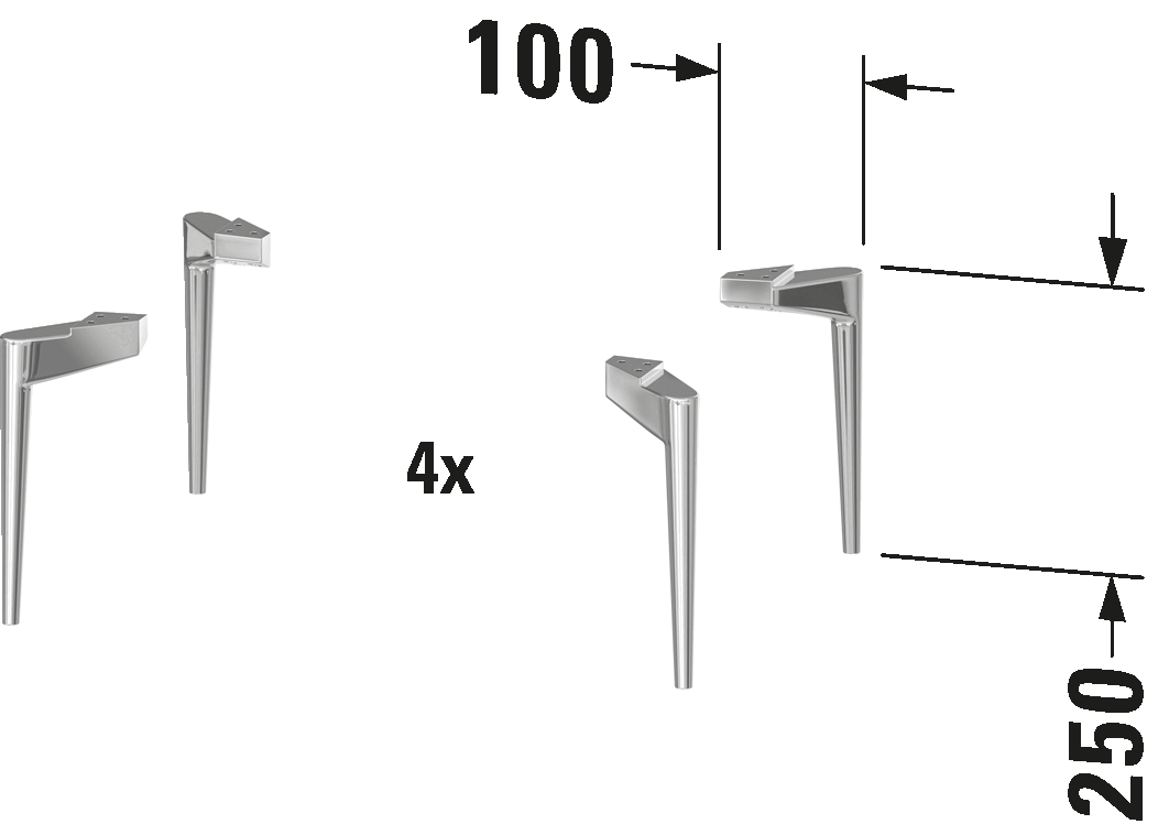 Sivida Опорная ножка 8