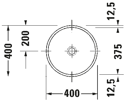 Architec Раковина встраиваемая 3
