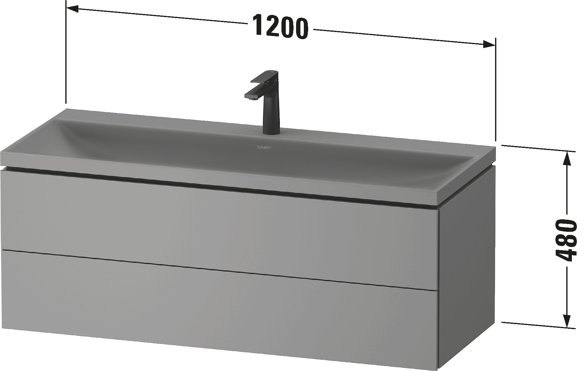 Vitrium C-образный подвесной комплект N/ 12