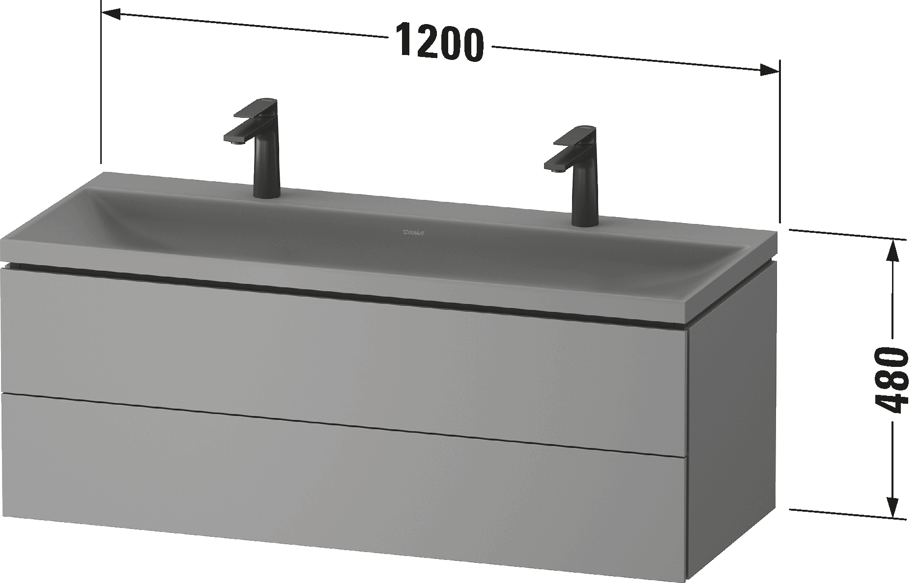 Vitrium c-shaped комплект подвесной 7