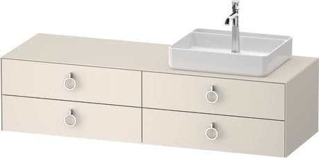 White Tulip Тумба под консольную раковину, подвесная 36