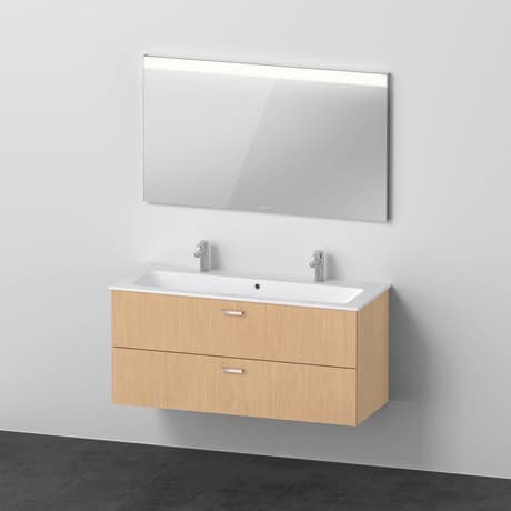 XBase Мебельная раковина с тумбой под раковину и зеркалом 4