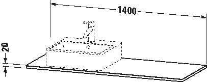 XSquare Консоль Л/С/П 8