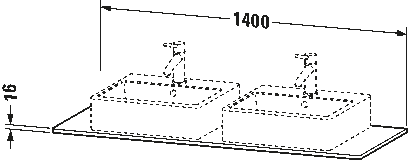XSquare Консоль B 38
