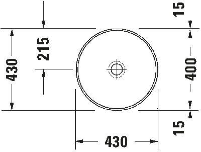 Architec Умывальник встраиваемый 3