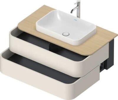 Happy D.2 Тумба под консольную раковину, подвесная 7