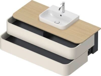 Happy D.2 Тумба под консольную раковину, подвесная 15