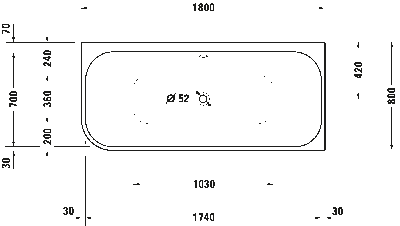 Happy D.2 Plus Прямоугольная 7