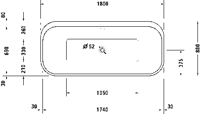 Happy D.2 Plus Отдельно стоящие ванны 4