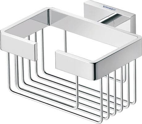 Karree Корзинка для мыла хром