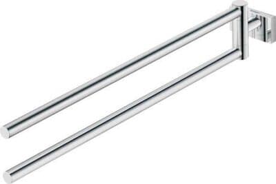Karree Полотенцедержатель с двумя подвижными ручками хром 1