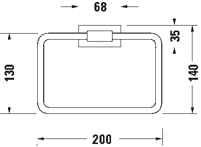Karree Кольцо для полотенца 7