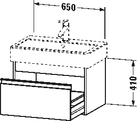 Ketho Тумба под раковину подвесная 16