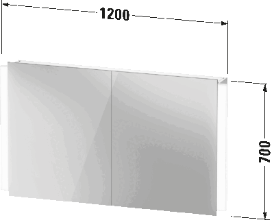 Ketho.2 Зеркальный шкаф 4