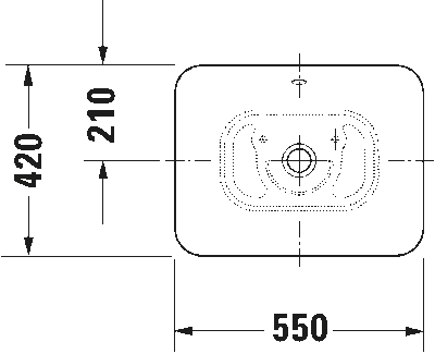 Bacino Раковина с переливом 4
