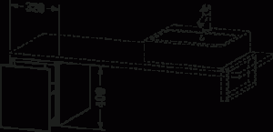 L-Cube Тумба под консоль 28