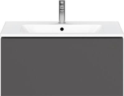 L-Cube Тумба под раковину подвесная 35