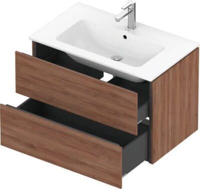 L-Cube Тумба под раковину подвесная 24