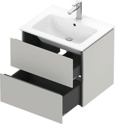 L-Cube Тумба под раковину подвесная 35
