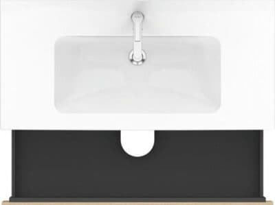 L-Cube Тумба под раковину подвесная 44